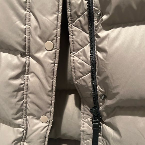 Quince Taupe Puffer Jacket - Picture 2 of 8